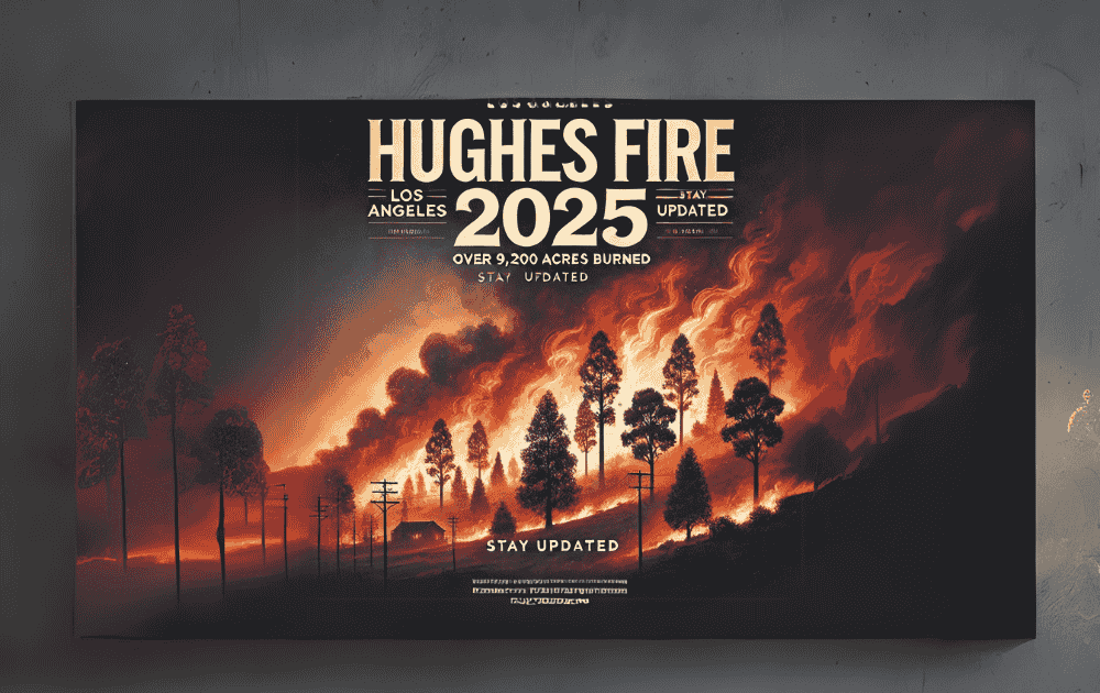 Hughes Fire Los Angeles 2025