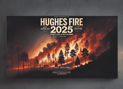 Hughes Fire Los Angeles 2025