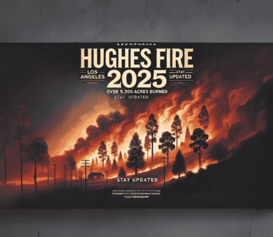 Hughes Fire Los Angeles 2025